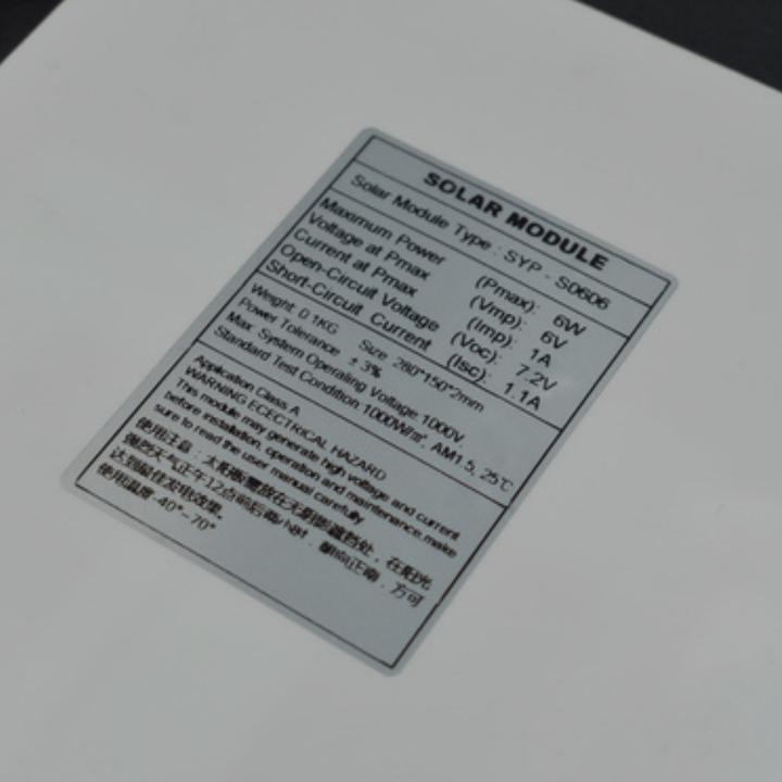 Image du produit DFRobot 6V 1A Panneau solaire monocristallin semi-flexible 6W (5 W, 0.12 kg)