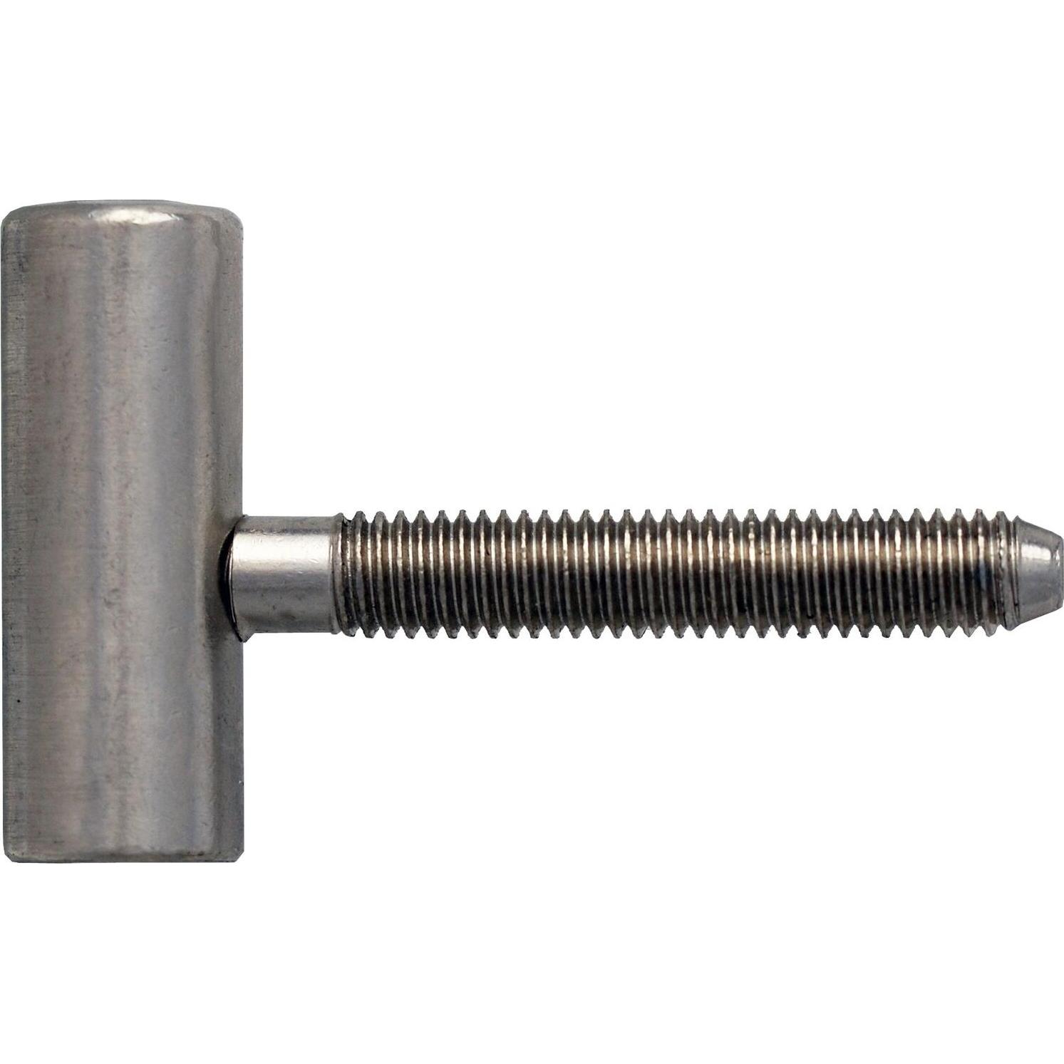 Otlav, Türbeschlag + Scharnier, Einbohrband Typ 100,Flügelteil,Band ø 15mm,Stahl vernickelt matt