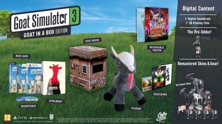 Produktbild Coffee Stain Studios Goat Simulator 3 - Goat In A Box Edition (Xbox Series X, EN)