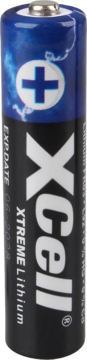 Produktbild XCell XTREME Lithium AAA Batterie 4er (4 Stk., AAA, 1000 mAh)