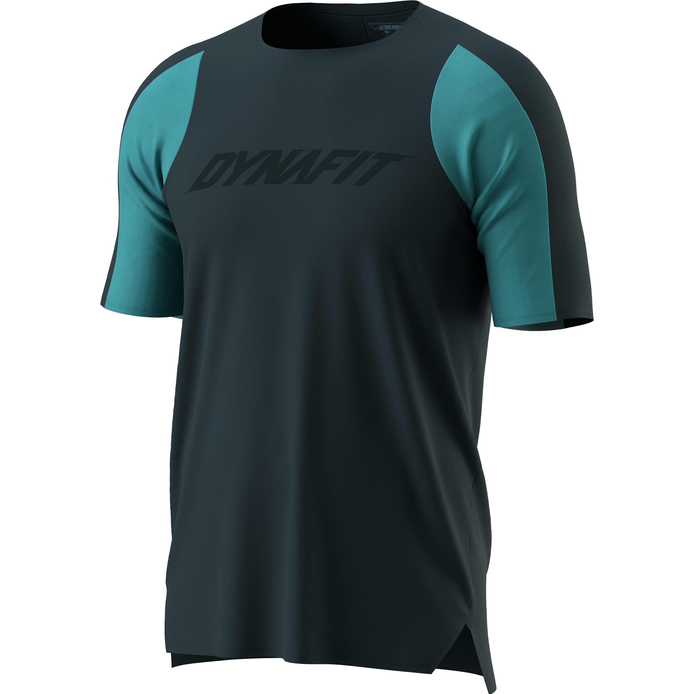 Dynafit, Herren, Velotrikot, Ride Shirt Herren (L), Blau, L