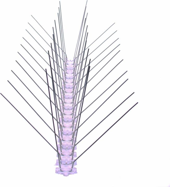 MD 10 Meter 4 reihig Taubenspikes Polycarbonat Profiqualität