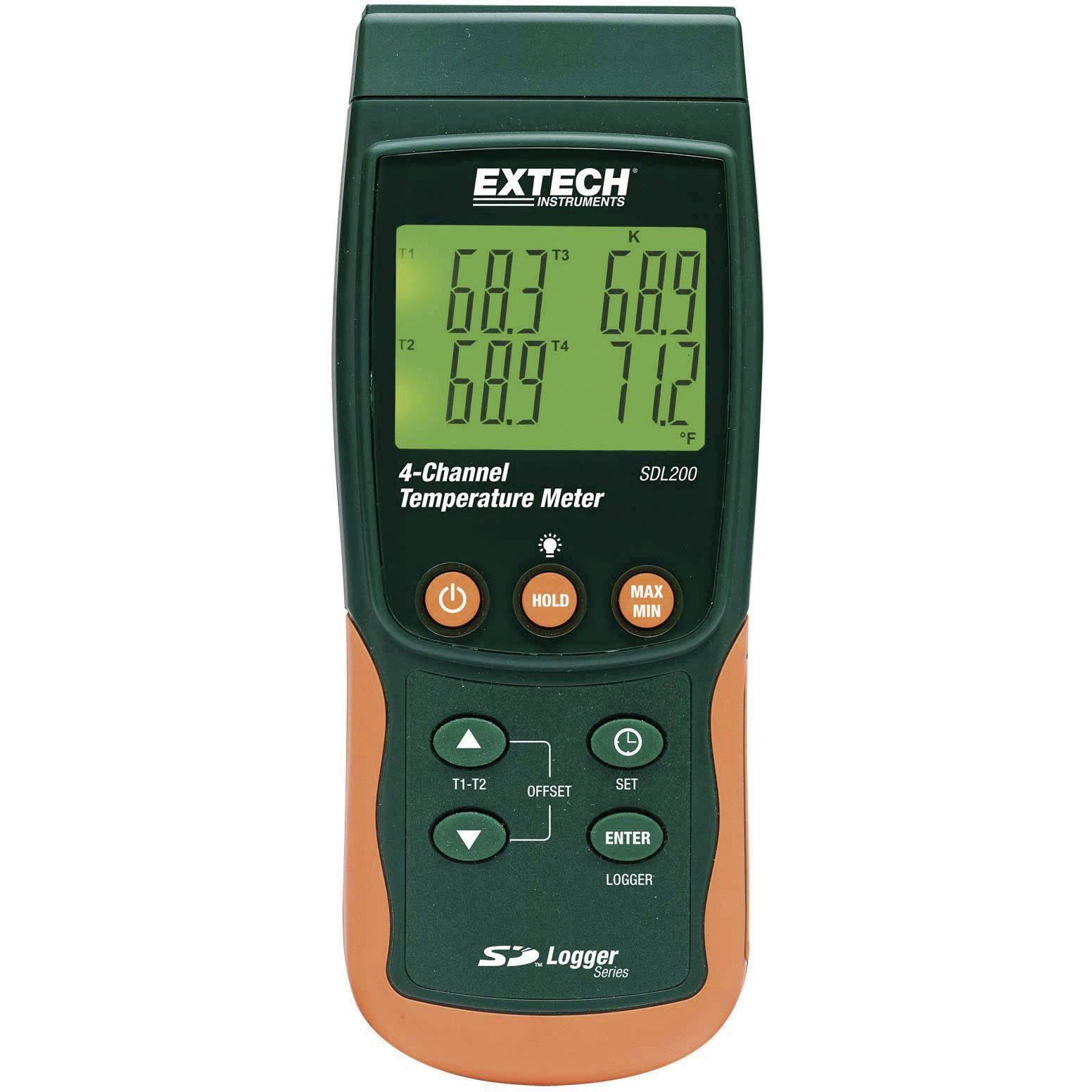 Extech, Rilevatore, Misuratore di temperatura SDL200 -1