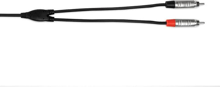 Produktbild No Name Hosa - Kabel PRO TRS 3.5mm - 2 x RCA 1.8m (1.80 m, 3.5mm Klinke (AUX))