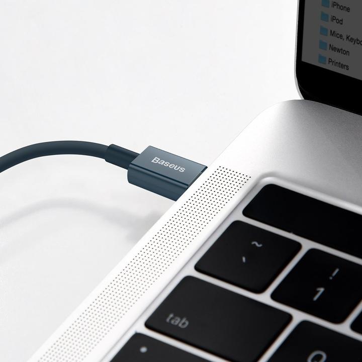 Productafbeelding Baseus Superior Serie Kabel USB-C naar iP, 20W, PD, 1m (blauw) (1 m, USB 2.0, 20 W)