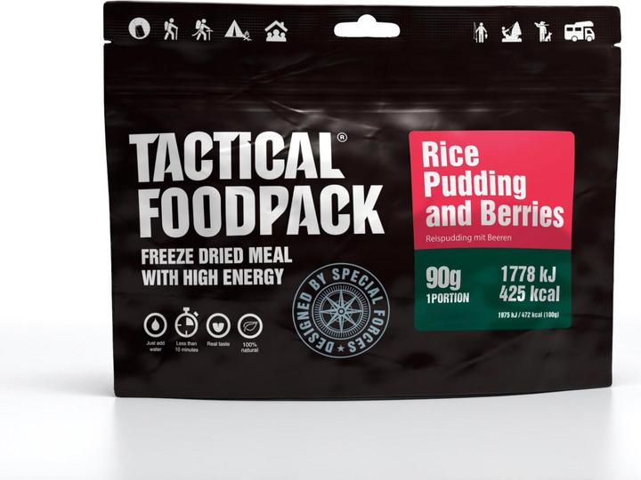 Produktbild Tactical Foodpack Rice Pudding and Berries (90 g)