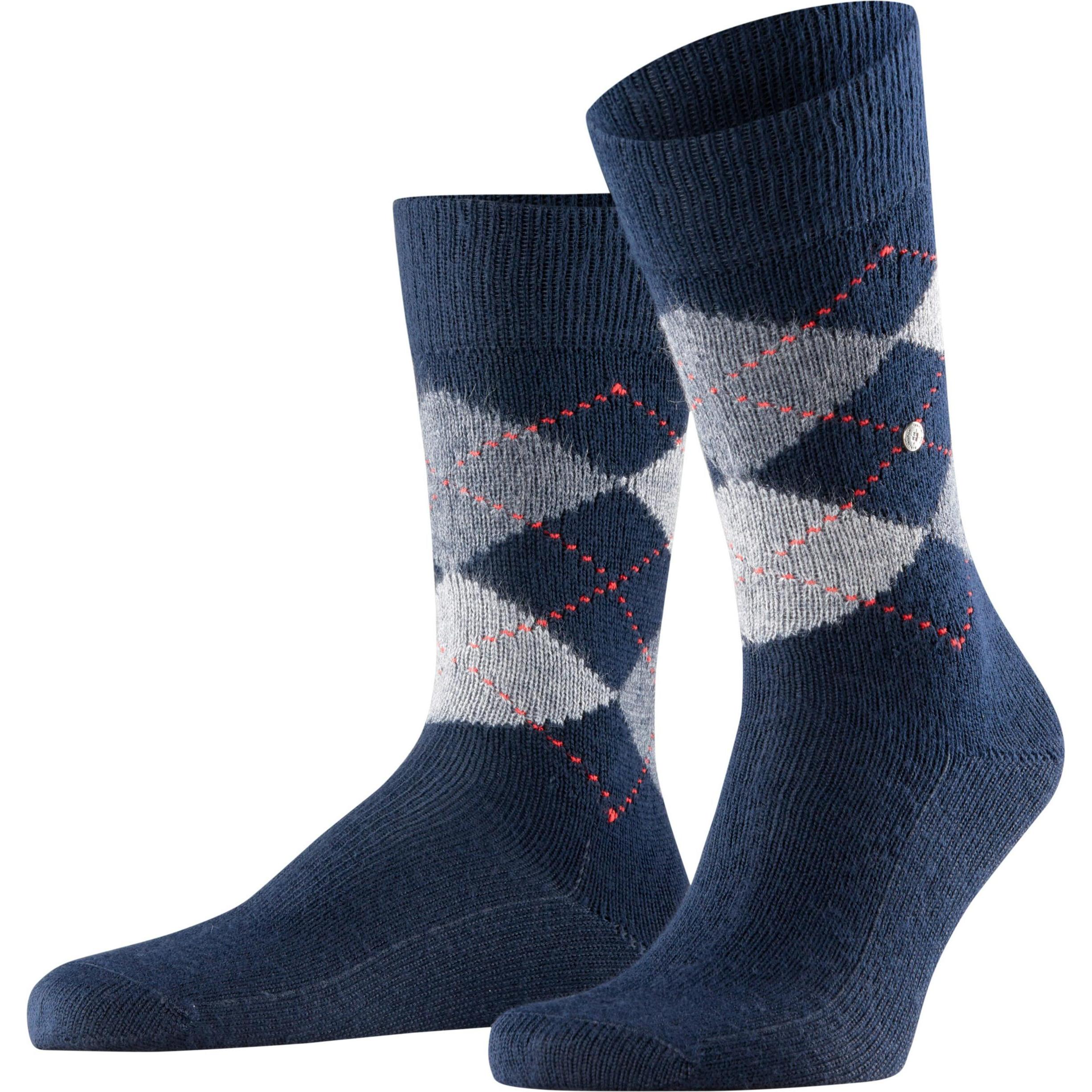 Burlington, Herren, Socken, Preston SO, Blau, (46 - 50)