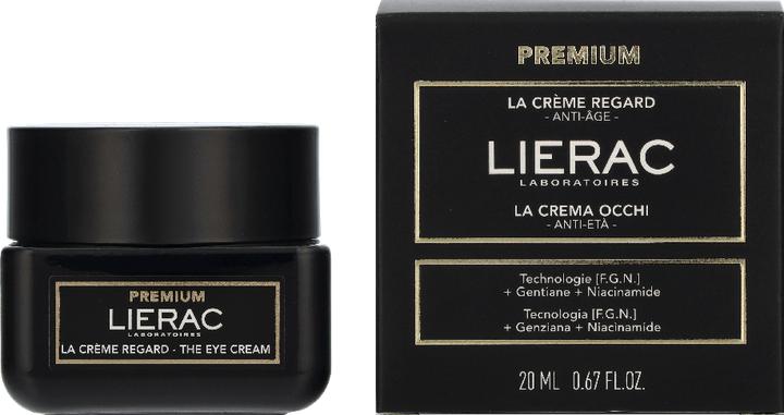 Actual product image Lierac Premium Eyes 20 ml (Eye Care Cream, Day, 20 ml)