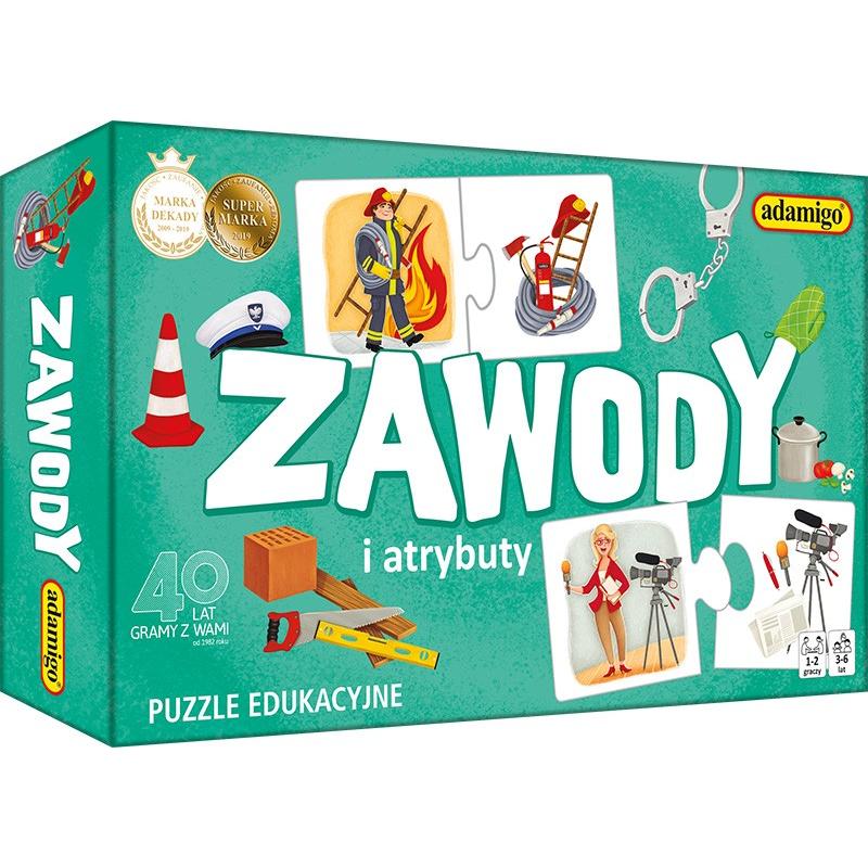 Thumbnail - Adamigo Gra Zawody i atrybuty - puzzle (24 Teile)