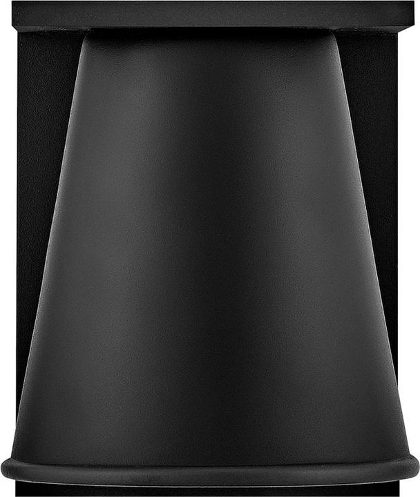 Actual product image Elstead Lighting Elstead HANS Aussen-Wandleuchte GU10 8W Schwarz IP44 (GU10, IP44)