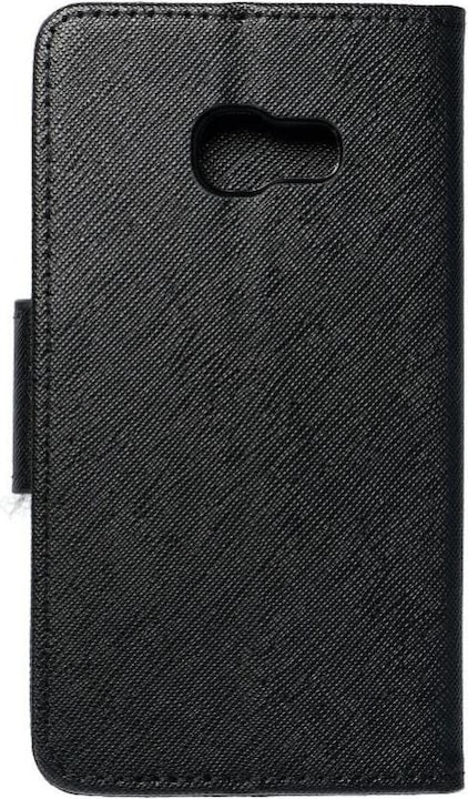 Produktbild Partner Telecom Book case OEM FANCY Book case for SAMSUNG Galaxy A3 2017 black (Samsung Galaxy A3 (2017))