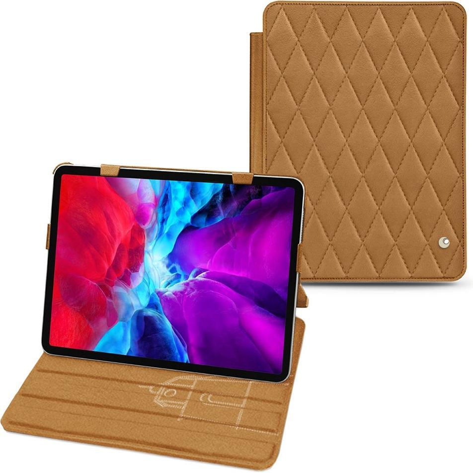 Noreve Lederschutzhülle horizontal (iPad Pro 11 2020 (2. Gen)), Tablet Hülle, Braun