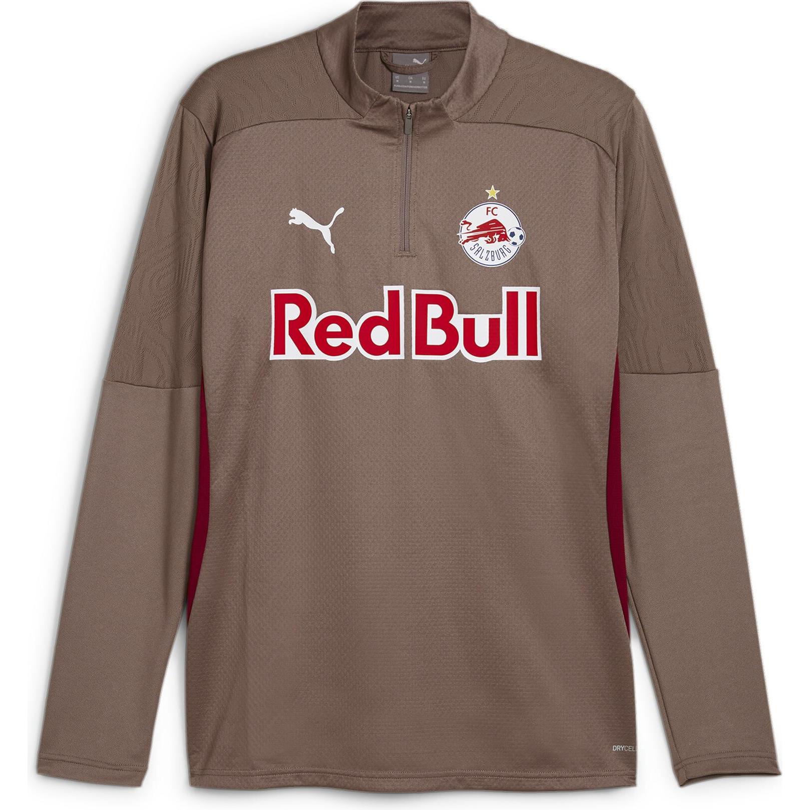 Puma, Herren, Sportshirt, RBS Training 1/4 Zip Top (S), Braun, S
