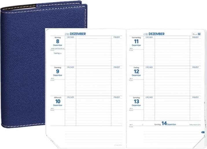 Produktbild Texthebdo Club 22/23 296210Q 12M navy, de 16x24cm (16 x 24 cm, Deutsch)