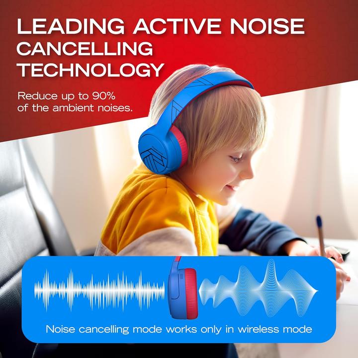 Produktbild PowerLocus Tiger Bluetooth-Kinderkopfhörer mit ANC