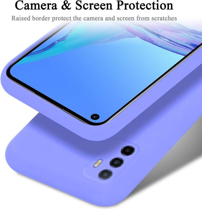 Image du produit Cadorabo Coque pour Oppo A53s TPU Liquid Silicone Case (Oppo A53s)