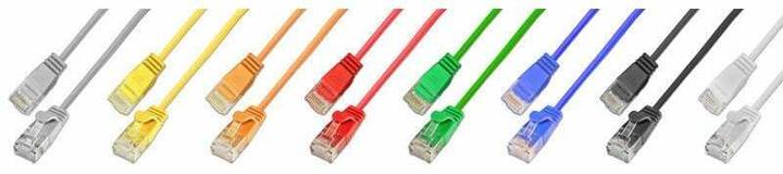 Image du produit Wirewin Câble patch slim : UTP, 1.5m, bleu (U/UTP, CAT6, 1.50 m)