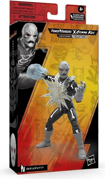 Produktbild Hasbro Power Rangers x Cobra Kai Ligtning Collection figurine Skeleputty 15 cm