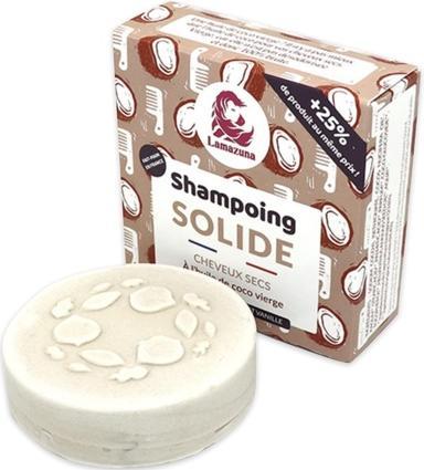 Produktbild Lamazuna Festes Shampoo für trockenes Haar natives Kokosnussöl - 70ml - (70 ml, Festes Shampoo)