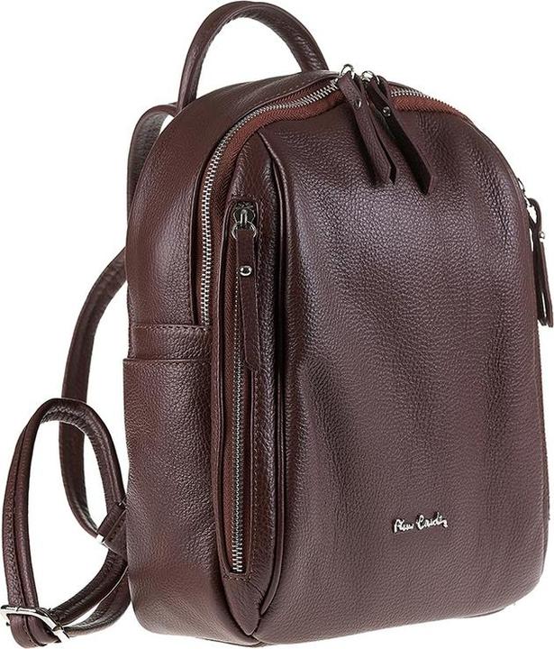 Produktbild Pierre Cardin Damen Lederrucksack Made In Italy - Modell Céleste Nova - Casual - 26.0 X 30.0 X 11.0 Cm