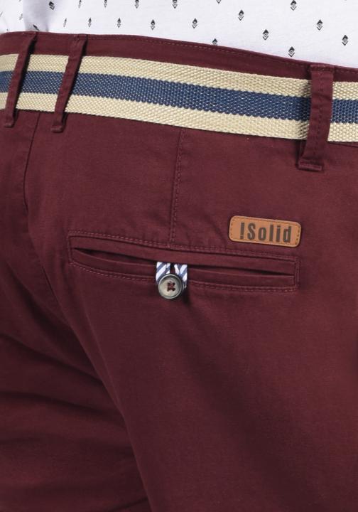 Immagine prodotto Solid Monty Pantaloncini Chino Shorts Panno Corti Da Uomo con cintura elasticizzato Regular- Fit (M)