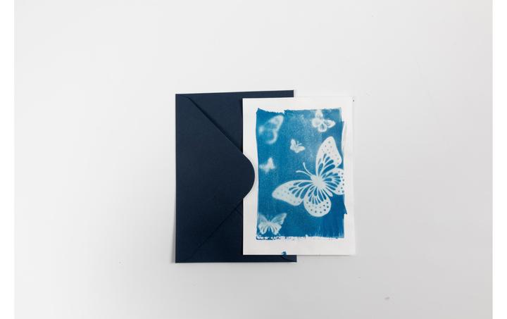 Actual product image Creativ Company Cyanotype