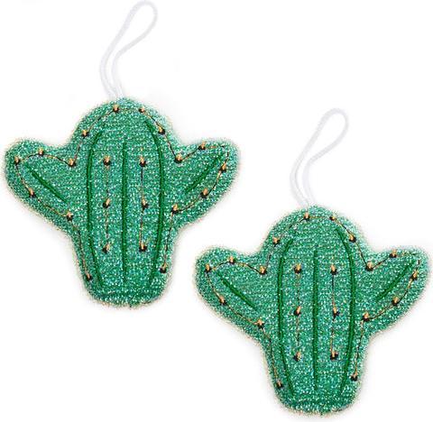 Kikkerland Cactus Scrub Sponge (2 Stk.)