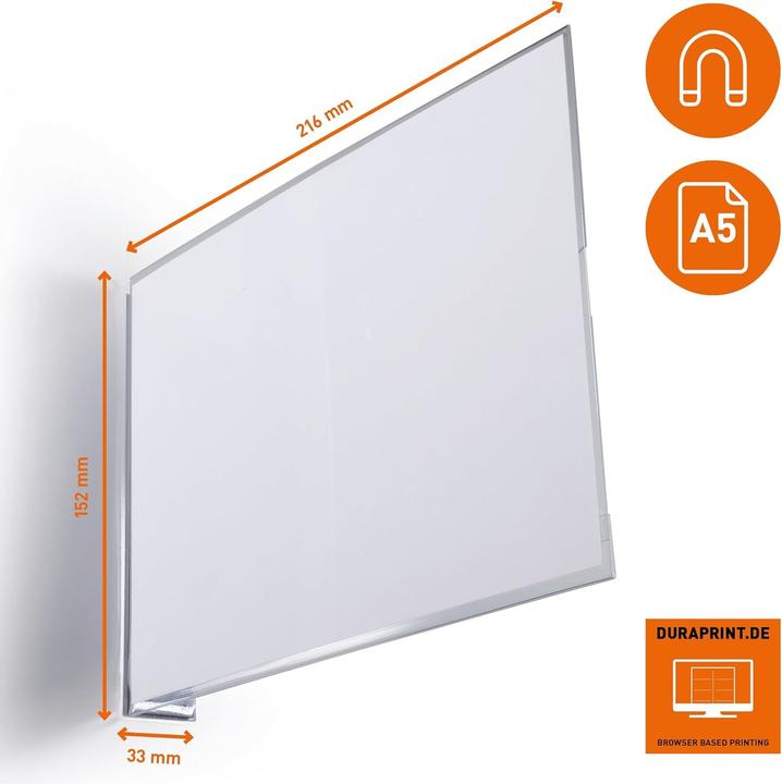 Produktbild Durable Gangschild magnetisch A5 quer 10 stk