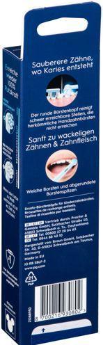 Actual product image Oral-B iO Kids Stitch clip-on brushes (2x)