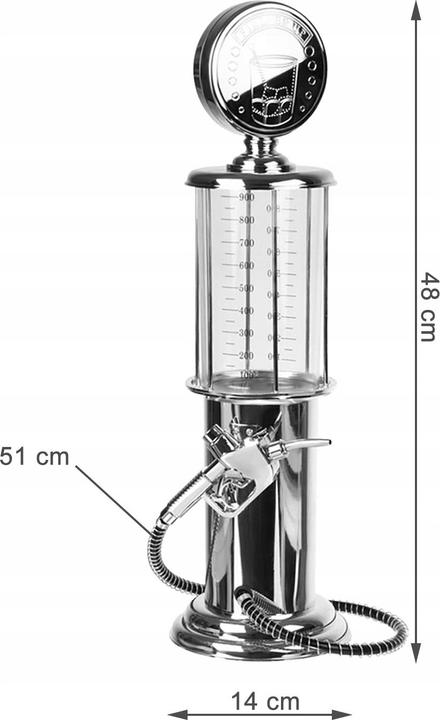 Image du produit Ruhhy Distributeur/entonnoir pour bière 1l