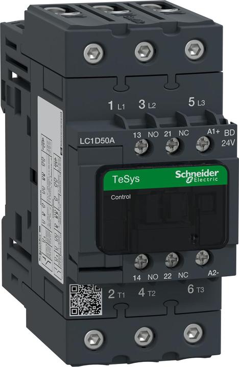 Produktbild Schneider Electric Schütz 3-polig AC3 440V 50A BOB 24Vdc