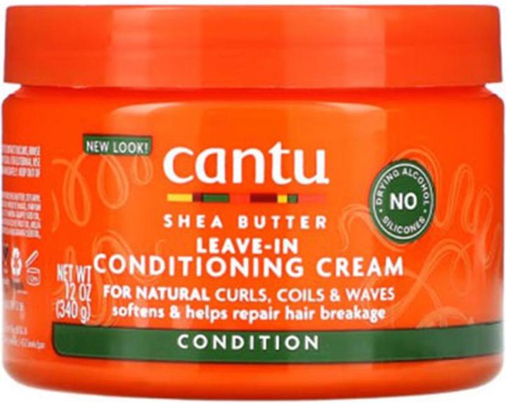 Image du produit Cantu Natural Hair Leave-In Conditioner Cream Jar 12 Ounce 354ml (12 ml)