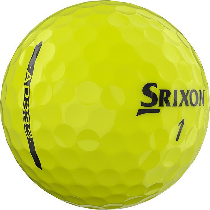 Actual product image Srixon AD333 yellow (2024)