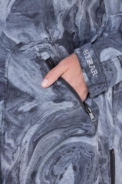 Produktbild Ulla Popken Regenmantel, wasserdicht, A-Linie, Seiten-Zipper, Kapuze (50, 52)