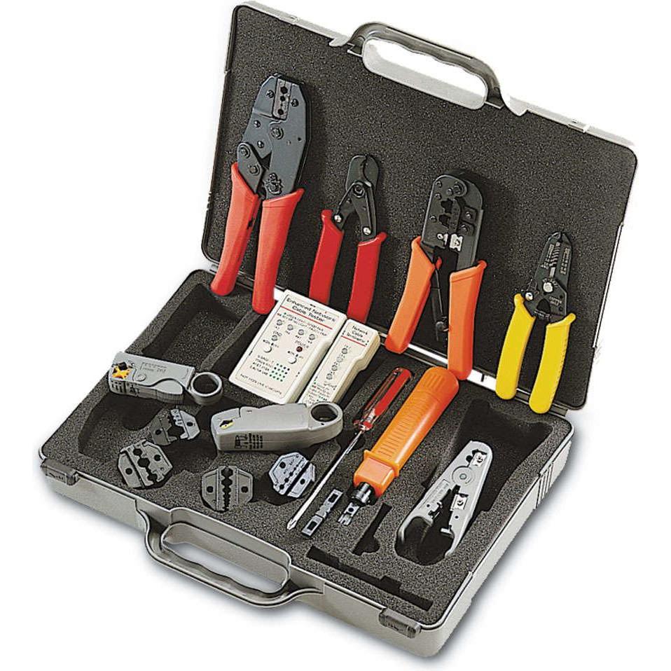 C2G Network Installation Tool Kit - Netzwerkreparaturausrüstung (Werkzeug), Netzwerk Zubehör
