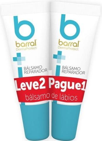 Actual product image Barral Dermaprotect (Lip Balm, 2x10mL) (20 ml)