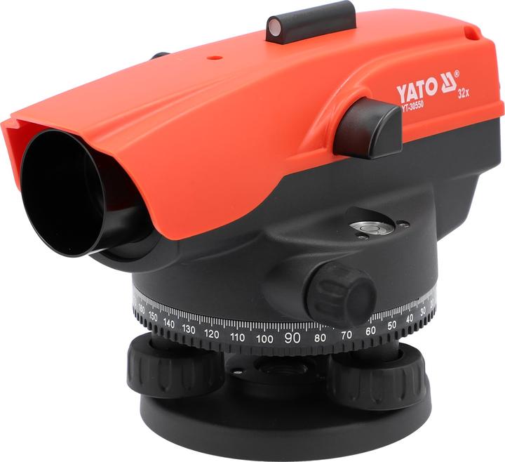 Actual product image Yato Optisches Nivelliergerät 32-Fach, Arbeitsbereich 110m, IP66
