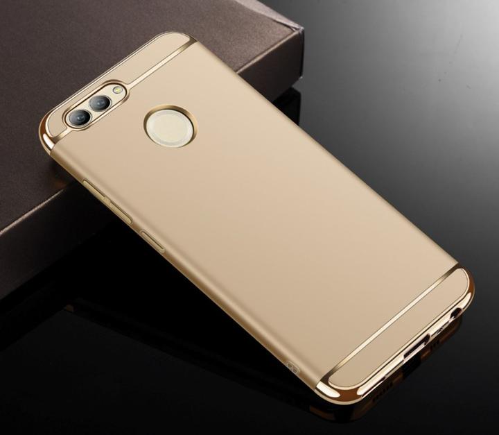 Produktbild König Design Huawei Y3 2017 Hülle Case Handy Cover Schutz Tasche Schutzhülle Bumper Etui Gold