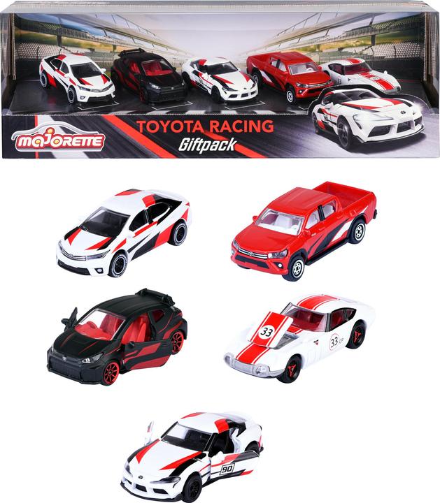 Image du produit Majorette Toyota Racing 5 Pieces Giftpack