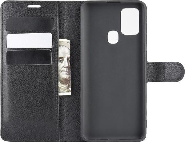 Produktbild MU Classic Litchi Leder Bookcover Series (Samsung Galaxy A21s)