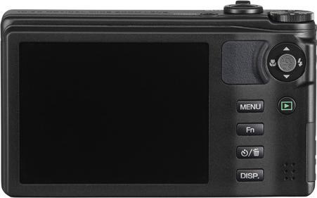 Actual product image RICOH Caplio CX4, 10 MP, 10.7x WW zoom, HD movies, black