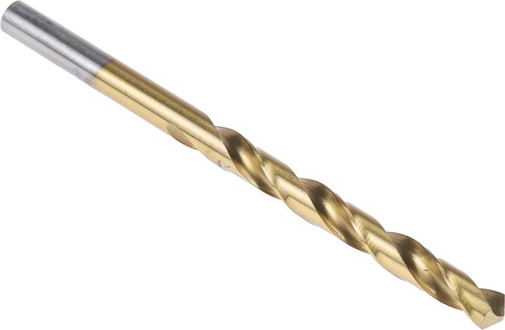 Actual product image RS PRO TiN coated HSS drill,6.0mm dia (6 mm)