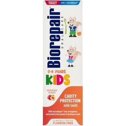 Biorepair, Zahnpasta, Kids pasta do zębów dla dzieci Brzoskwinia 50ml (50 ml)