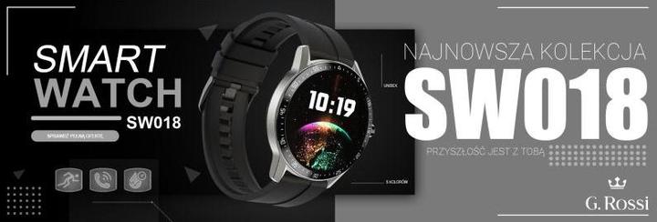 Actual product image Gino Rossi SW018-1, silver colour (45 mm)