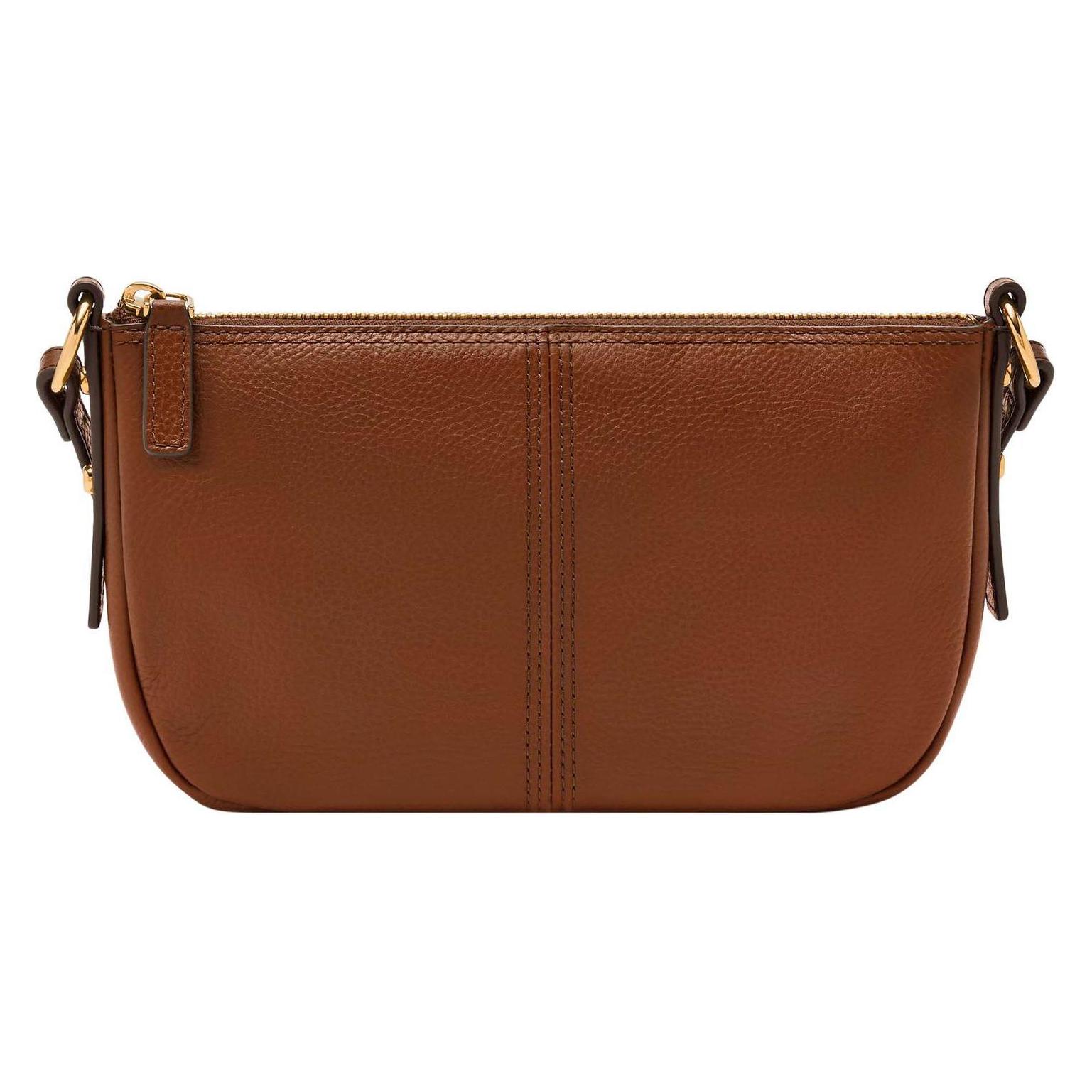 Fossil, Vrouwen, Handtas, Jolie Crossbody Tas Mit Verstellbarem Riemen Und Magnetverschluss, Bruin