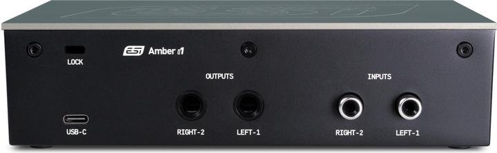 Productafbeelding ESI USB-C audio-interface 24-BIT met 2 ingangen / 2 uitgangen (USB)