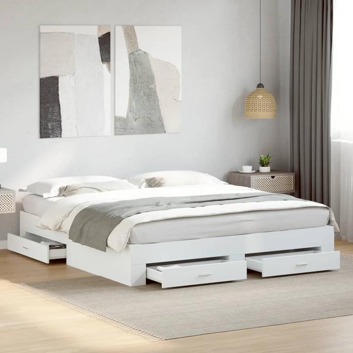 Produktbild VidaXL Bettgestell mit Schubladen (180 x 200 cm)