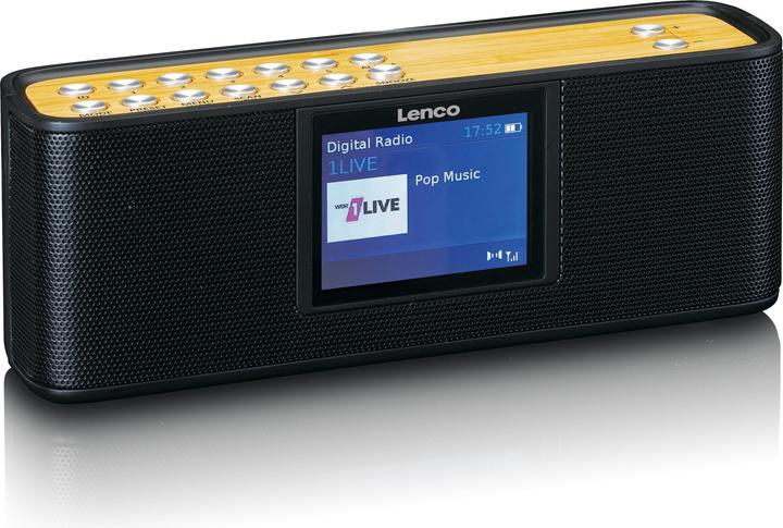 Image du produit Lenco PDR-045BK (DAB+ DAB, FM, Bluetooth)