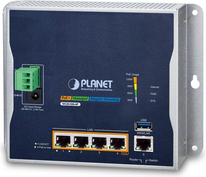 Image du produit Planet IP30 Industrial Wall-mount