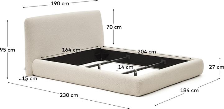 Produktbild Kave Home Martina (160 x 200 cm)